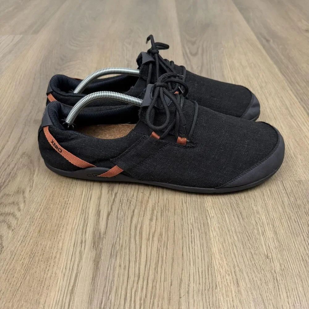 Xero Shoes Shoes Mens Size 12.5 Black Hana Hemp Minimalist Casual Sneakers